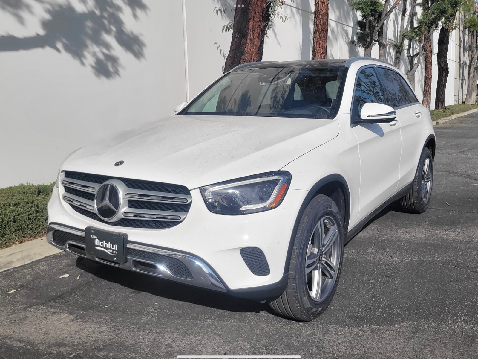 美國賓士原廠認證 #828628 GLC300 AWD 2020 白