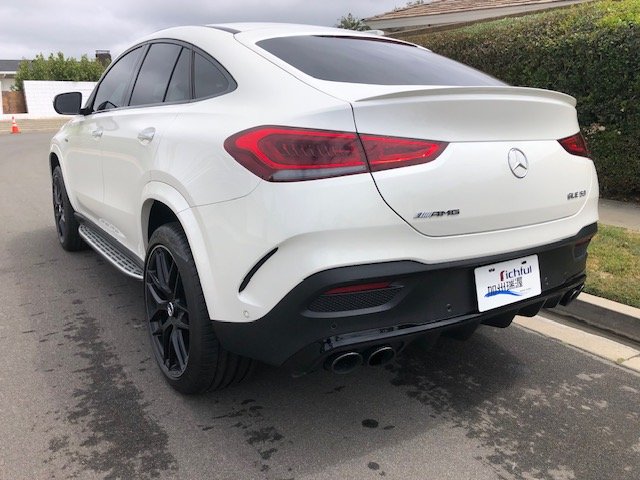 美國賓士原廠認證車 #388033 GLE53 COUPE 2021 白