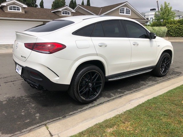 美國賓士原廠認證車 #388033 GLE53 COUPE 2021 白